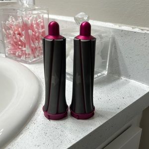 Dyson air wrap curling attachments (both directions)
